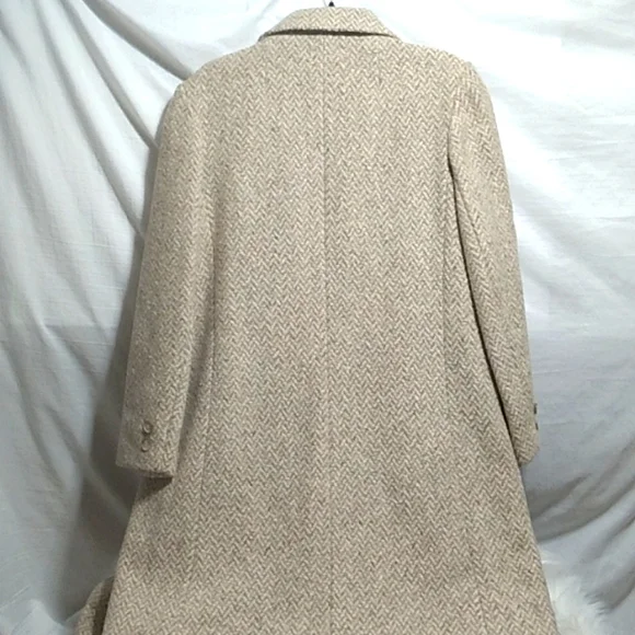 FLASH SALE! Stunning Ashley Scott Wool Long Coat Size In Description Made USA … - Picture 9 of 13